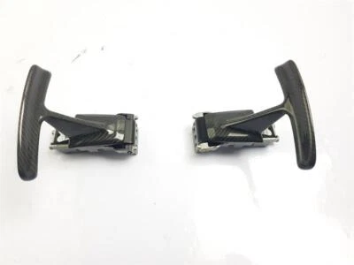 2012-2019 991 991.2 PORSCHE 911 GT3 RS X2 WEISSACH CARBON FIBRE PADDLE SHIFTS - Image 1 of 4