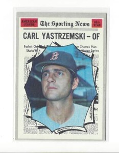 1970 Topps #461 Carl Yastrzemski AS Red Sox - EX-MT