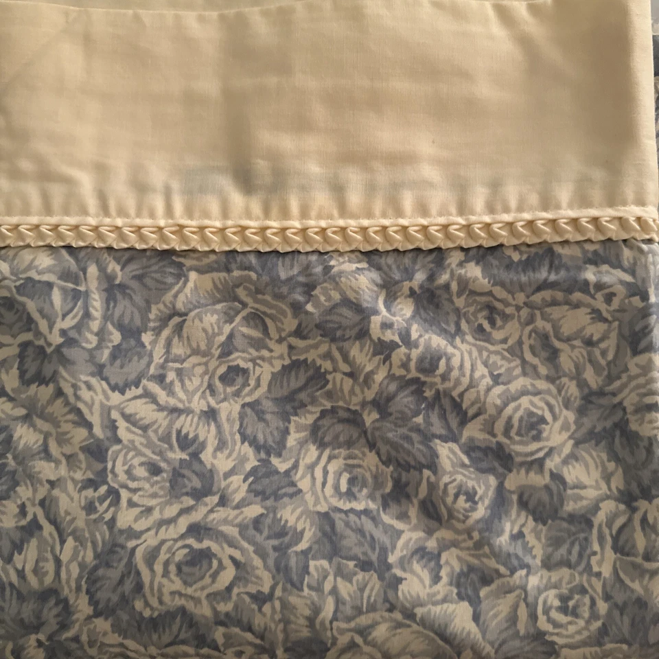 Hoja plana vintage RARA Royalton por Bibb Charlotte Floral King 180 TC NUEVA SIN ETIQUETAS Foto 1 de 4