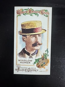 2014 Topps Allen and Ginter Mini Where Nature Ends #WNE14 Winslow Homer - Bild 1 von 1