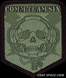 USAF 437th OPERATIONS GROUP - COMM TEAM SIX - ORIGINAL AIR FORCE PATCH - Picture 1 of 2