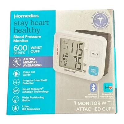 Monitor de presión arterial HoMedics Wrist serie 600 - digital, portátil, preciso Foto 1 de 4