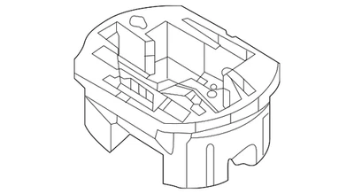 Compartimento de ferramentas Volkswagen genuíno 5GM-012-115-D - Imagem 1 de 2