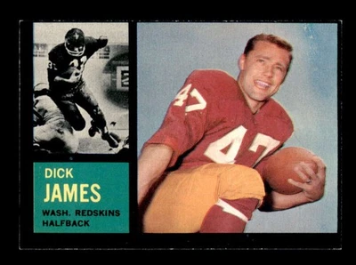 1962 Topps #165 Dick James RC EX X3525217 - Image 1 of 3