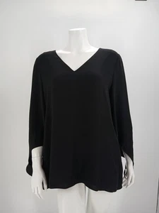 Lafayette 148 New York Damen Bluse schwarz Größe L Seide - Bild 1 von 9