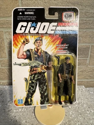 Hasbro GI*JOE 2008 A Real American Hero Warrant Officer-Flint Excelente Foto 1 de 4