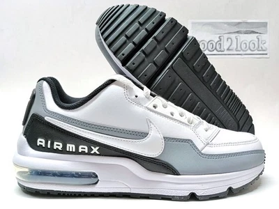 NIKE AIR MAX LTD 3 SNEAKERS WHITE/BLACK-COOL GREY SIZE MEN'S 10.5 [687977-105] - Image 1 of 4