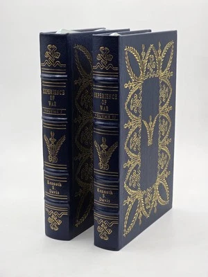 Easton Press Volume 1 & 2 Experience Of War Kenneth Davis Easton Press w/ Notes - Image 1 of 4