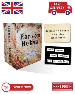 Ransom Notes - The Ridiculous Word Magnet Party Game, 3+ Players - Image 1 of 4