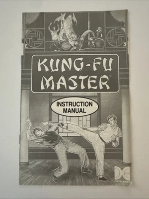 Vintage 1984 Kung-Fu Master Commodore 64 MANUAL ONLY - Image 1 of 2