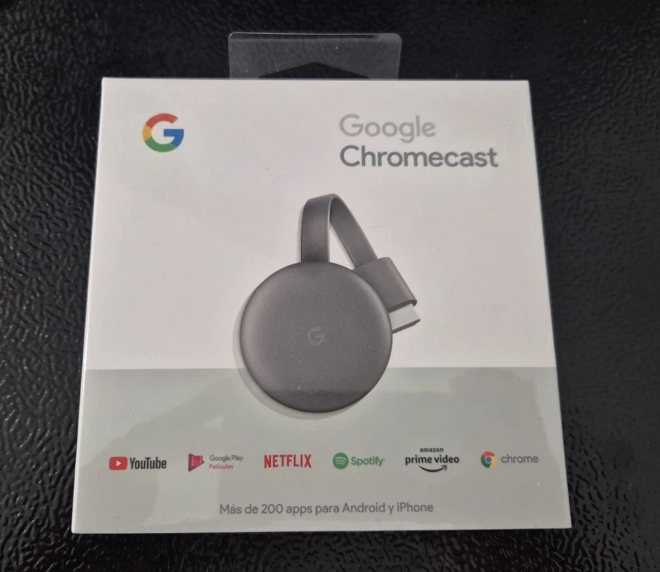 Google Chromecast Gen 3 (Brand New) - Imagen 1 de 1