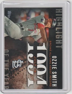 Ozzie Smith 2015 Topps Highlight of the Year #H-55 Cardinals Hall of Fame - Bild 1 von 2