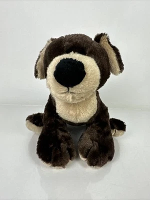 Ganz Webkinz Mocha Pup 8 Inch Puppy Dog Plush Stuffed Toy Dog NO CODE - Image 1 of 4