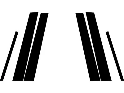 Rvinyl Pillar Post Window Trim Fits Pontiac Bonneville 2000-2005 - Image 1 of 4