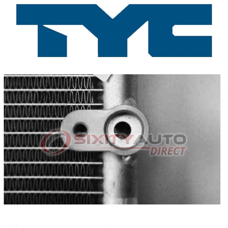 TYC AC Condenser for 2007-2010 Lincoln MKX AC Air Conditioning Heating iy Foto 1 de 4