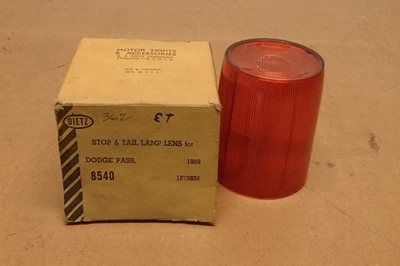Dodge 1959 lente de luz trasera Glo-Brite rojo TMC-540 Foto 1 de 4