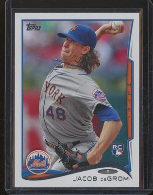 2014 Topps Update Series JACOB DEGROM #US50 RC Rookie New York Mets JK305 - Image 1 of 2