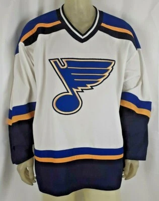 CCM Air Knit  Official Licensed Jersey 314 NHL St.Louis Blue Jay Adult XL - Image 1 of 4