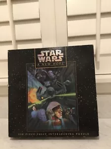 Star Wars A New Hope 550 Piece Jigsaw Puzzle 1995 Milton Bradley - SEALED - Picture 1 of 7