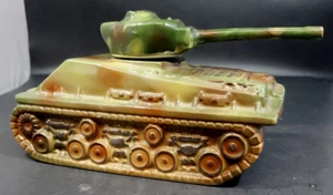 Ezra Brooks 1971 Sherman Tank Decanter 10"L X 4.5"W X 5"H Very Nice!! - Picture 1 of 6