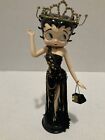 Betty Boop Black Evening Dress, w/Crown & Purse, By Hearst, Stunning Figurine 