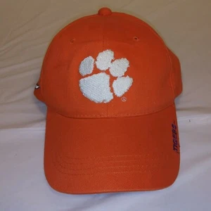 Clemson University Starter Cap Hat Hook and Loop Strap Back  - Picture 1 of 6