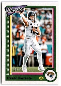 2022 Classics Blue Back Edition #44 TREVOR LAWRENCE /75 Jaguars Football - Picture 1 of 2