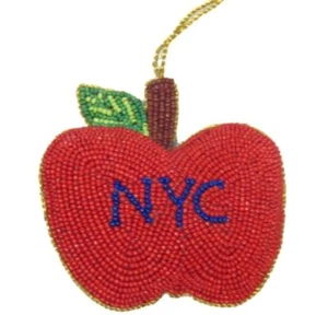 SUDHA PENNATHUR NYC adorno con cuentas manzana - Imagen 1 de 1