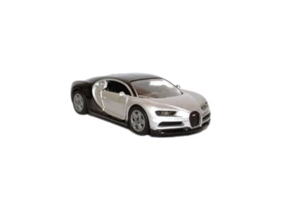 BUGATTI CHIRON SILVER SIKU 1/64 VOITURE MINIATURE 1508 - Photo 1/4