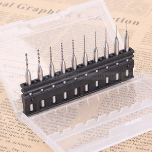 10 piezas brocas de taladro CNC fresadora máquina herramienta de fresado de acero de tungsteno de carburo de tungsteno de 0,3-1,2 mm - Imagen 1 de 4