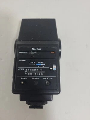 Vivitar Auto Thyristor 550FD N | Dedicated Flash for Nikon | Excellent Condition - Image 1 of 4