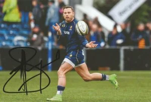 WORCESTER WARRIORS RUGBY UNION: FRANCOIS HOUGAARD SIGNED 6x4 ACTION PHOTO+COA - Picture 1 of 1