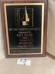 200 yard freestyle swim relay sponsored by Key Bank 1999 