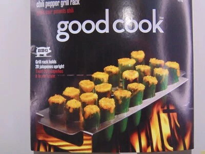 Grill 20   CHILI Pepper Rack for Smoker, Barbecue Stainless Steel Grilling  Rack - Image 1 of 4