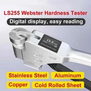 Digital Webster Härteprüfer Aluminiumlegierung Webster Härte HWA HRE HRF HRB - Bild 1 von 15