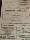 Ashford Town Kent v Hastings United 75/76.