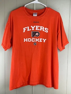 Camiseta deportiva de hockey para hombre Reebok Philadelphia Flyers NHL talla grande (pequeño defecto) Foto 1 de 4