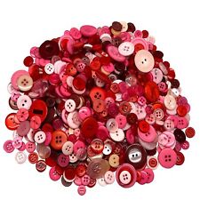 Resin Buttons Assorted Sizes Craft Buttons About 500-600 Pcs for Sewing DIY C...