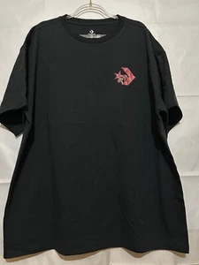 Converse T-Shirt Herren M schwarz Star Chevron Freizeit Streetwear Skateboarding - Bild 1 von 8