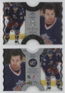 2007-08 Upper Deck Clear Cut Winners /100 Rick Nash #CCW15