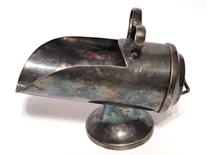 Vintage Silver Plated Sugar Scuttle, Plain & Simple Design - Picture 1 of 5