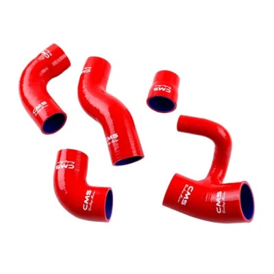 Red Intercooler Turbo Hose Kit for Volvo 850 T5 T5R R 98-04 S70 V70 C70 T5 2.3T - Изображение 1 из 4