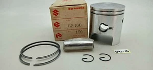 Suzuki GP100 GP-100 Piston Ring Set Size 1.50 NOS - Bild 1 von 6