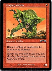 Raging Goblin Magic The Gathering Exodus Near Mint - Picture 1 of 1