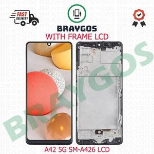 Ersatz für Samsung Galaxy A42 5G SM-A426 Touchscreen LCD Display & Rahmen - Bild 1 von 3