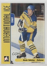 2006 In the Game-Used International Ice Signature Series Borje Salming #41 HOF