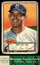 1952 Topps - Chris Van Cuyk - #53  Brooklyn Dodgers