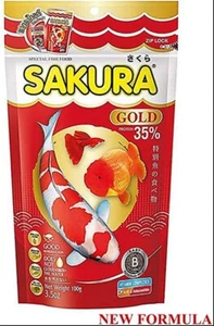 Sakura Gold Goldfish fish food pellet floating type tropical guppy akuarium koi - Picture 1 of 28