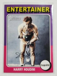 C84 HARRY HOUDINI MAGICIAN 2009 TOPPS AMERICAN HERITAGE CHROME SERIAL #/1776 - Imagen 1 de 1