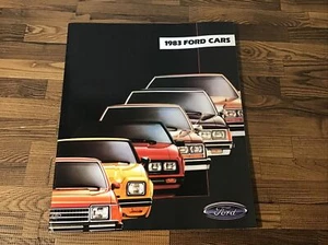 1983 Ford Cars Dealer Sales Brochure 16 Pages Free Shipping - Picture 1 of 7